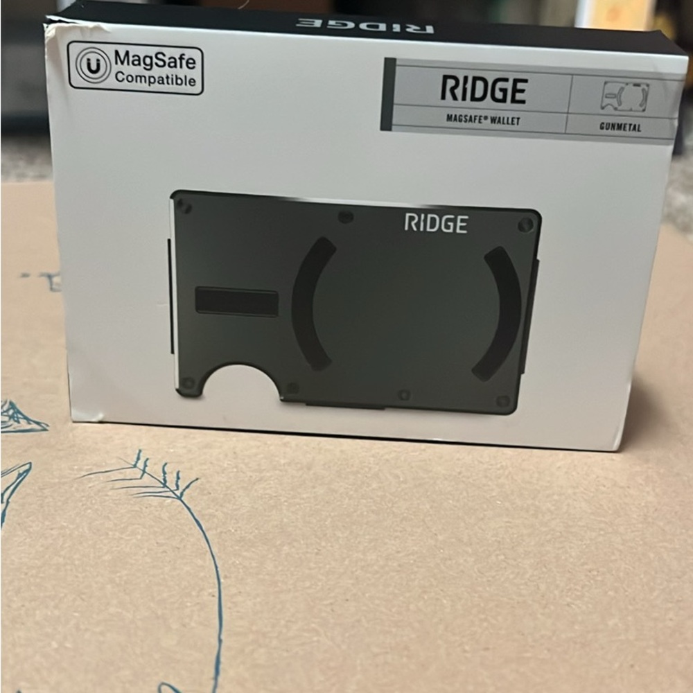 Ridge Gunmetal Money Clip